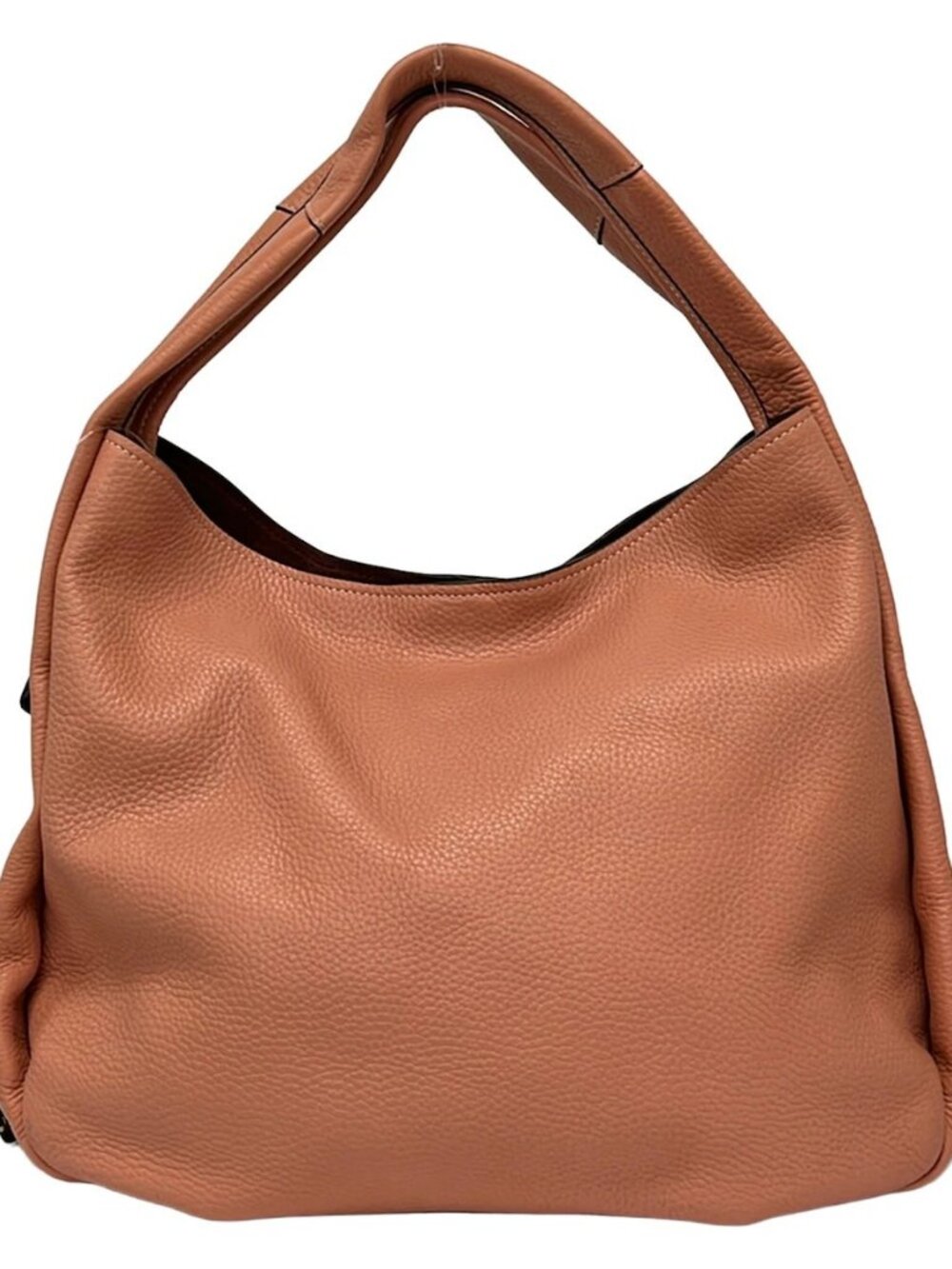 COACH Bandit Hobo 39 Natural Pebble Leather 86760 Pink Leather Shoulder Bag
